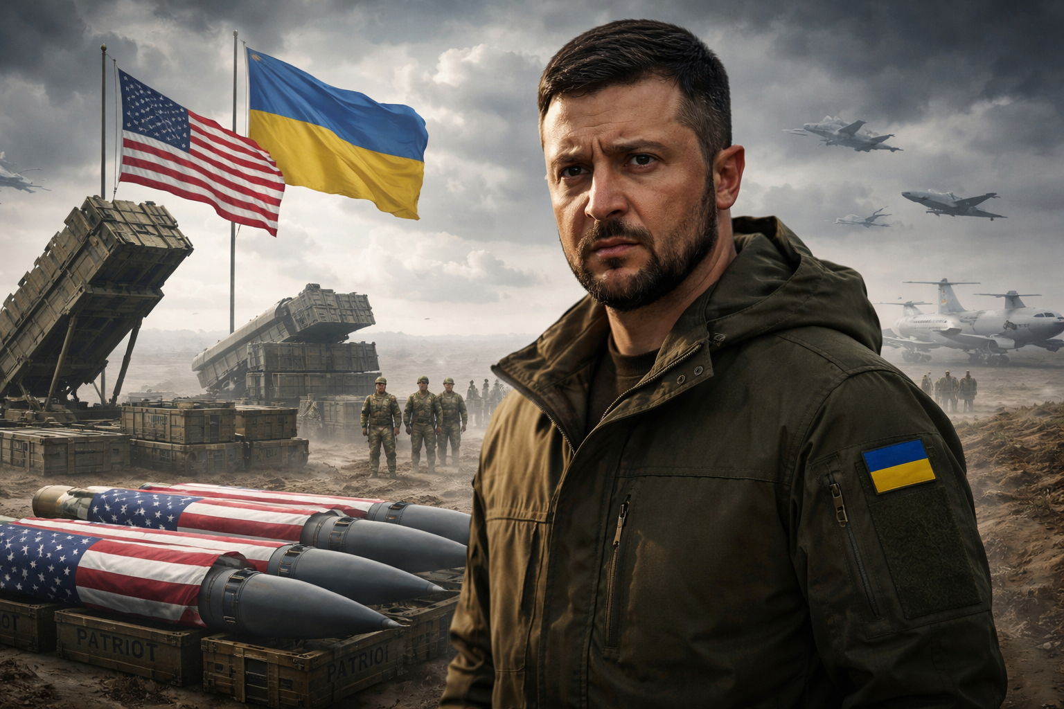 Zelenskyy Claims US Is Delaying Delivery of Patriot Missiles to Ukraine