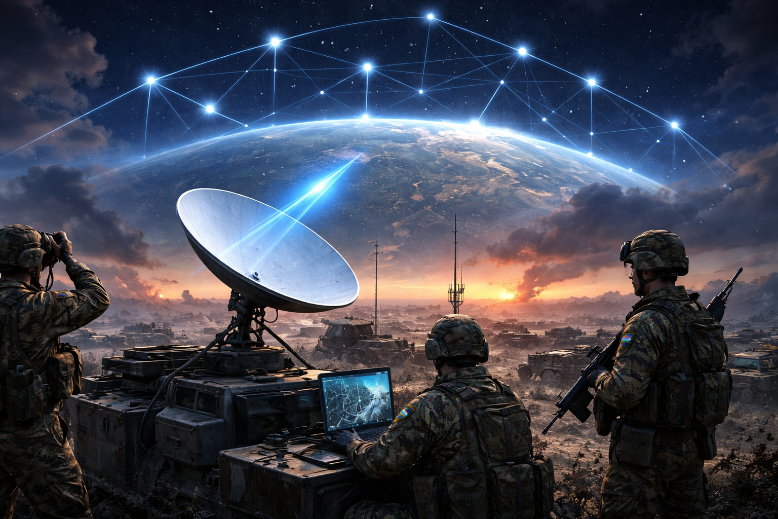 Ukraine Restores Starlink Satellite Speeds to Support Military Operations