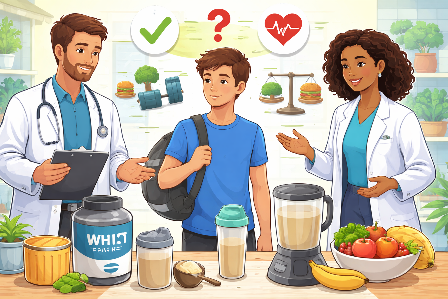 Health Experts Weigh Risks and Benefits of Protein Shakes for Teenagers