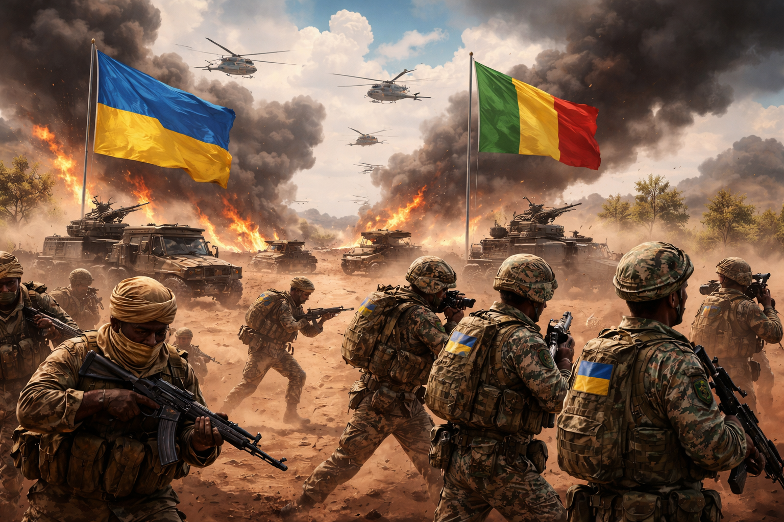 Ukraine’s Alleged Role in Mali’s Conflict Highlights Growing Sahel Tensions