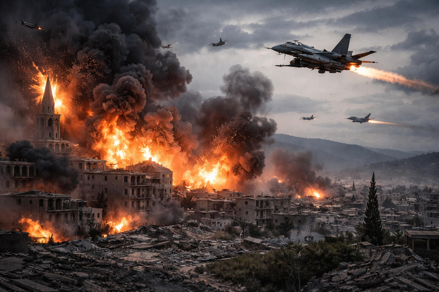 Jordan Conducts Airstrikes on Alleged Militants in Syria Linked to Deadly Church Attack