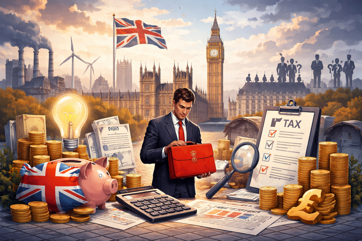 UK Budget Focuses on Energy Relief and Targeted Tax Measures Amid Political Uncertainty
